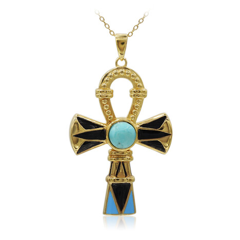 Collar en plata con Turquesa