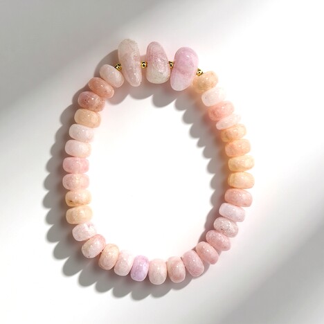 Bracciale con Morganite del Madagascar (Riya)