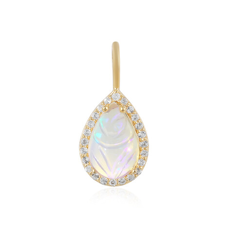 Welo Opal Silver Pendant