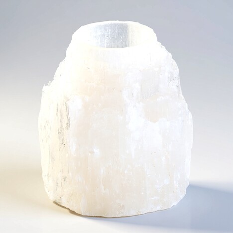 Accessorio con Selenite (Lapis Vitalis)
