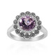 Anello in argento con Ametista