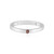 Bague en argent et Diamant rouge I3
