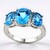 Anello in argento con Topazio Marambaia