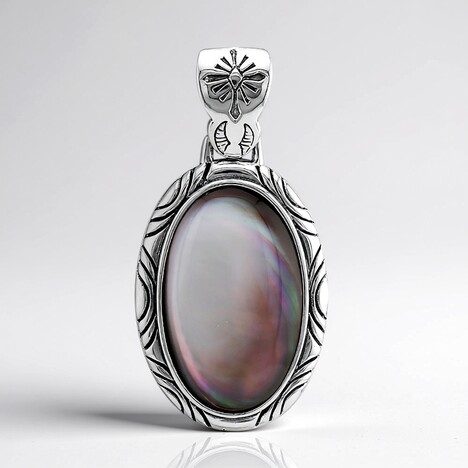 Ciondolo in argento con Madreperla (Art of Nature)