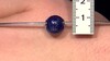 Zilveren hanger met een lapis lazuli (MONOSONO COLLECTION)