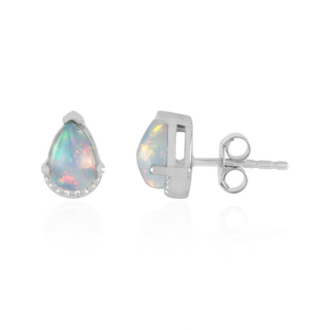 Pendientes en plata con Ópalo de Welo