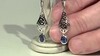 Pendientes en plata con Cianita de Nepal