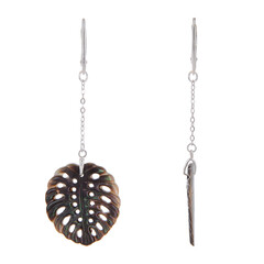 Mother of Pearl Silver Earrings