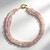Collana in argento con Quarzo Rosa