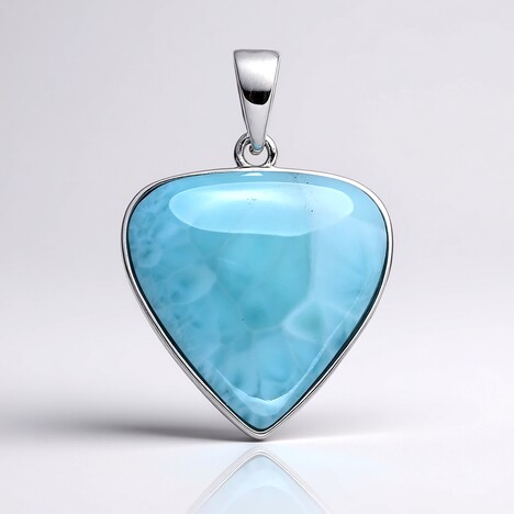 Ciondolo in argento con Larimar