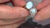 Bague en argent et Larimar