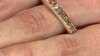 Gouden ring met I1 Champagne diamanten (de Melo Gold)
