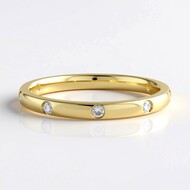 Anillo en oro con Diamante IF (G)  (de Melo Gold)