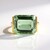 Anello in argento con Ametista Verde (Ornaments by de Melo)