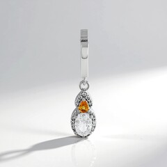 Ciondolo in argento con Zircone