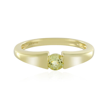 Bague en argent et Quartz de l'Ouro Verde