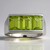 Bague en argent et Péridot du Jilin (Pallanova)