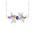 Collana in argento con Topazio Blu Svizzero (Dallas Prince Designs)