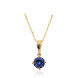 Collana in oro con Tanzanite AAA
