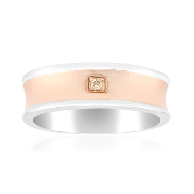 I1 Argyle-Rose de France-Brillant-Silberring (Annette)