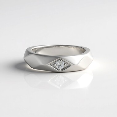 Anillo en plata con Zircón