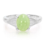 Imperial Chrysoprase Silver Ring