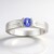 Anello in argento con Tanzanite (Pallanova)