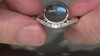 Zilveren ring met een Blauwe Minary Labradoriet (KM by Juwelo)