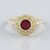 Anello in oro con Rubino del Madagascar (Ornaments by de Melo)