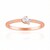 9K SI1 (G) Diamond Gold Ring (Annette)