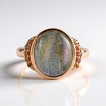 Anello in argento con Labradorite Ramata Maniry (KM by Juwelo)