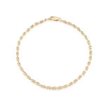 Bracciale in argento con Diamante Cioccolato I2