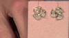 Boucles d'oreilles en or et Diamant I2 (H) (de Melo Gold)