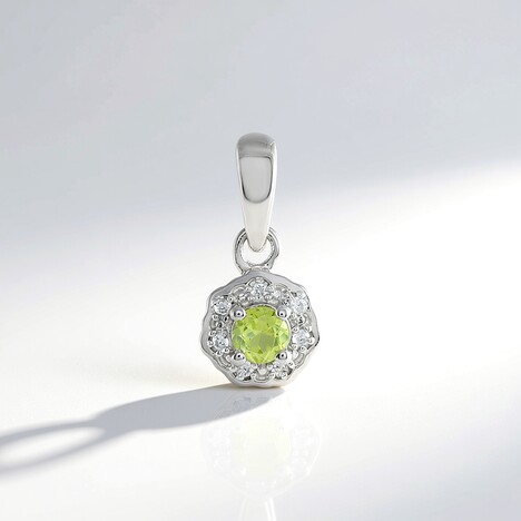 Ciondolo in argento con Peridoto