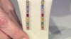 Pendientes en plata con Zafiro