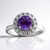 Anello in argento con Ametista del Marocco