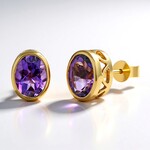 Orecchini in oro con Ametista (CIRARI)