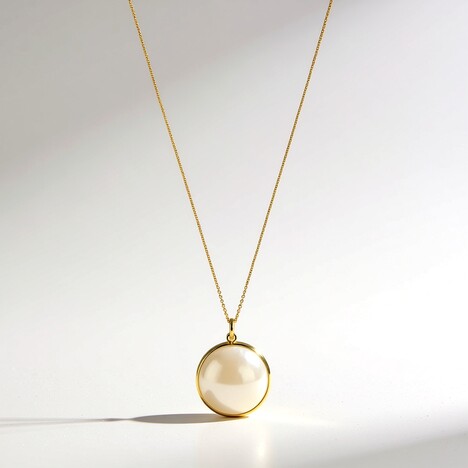Collier en argent et Nacre