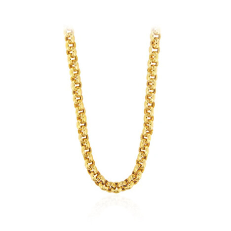 Silberhalskette (M de Luca)