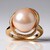 Anello in argento con Perla Ming (TPC)