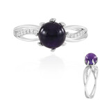 Anillo en plata con Amatista (de Melo)