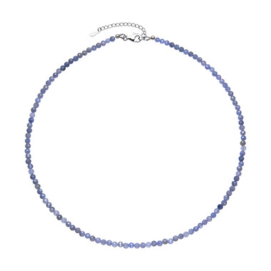 Collier en argent et Tanzanite