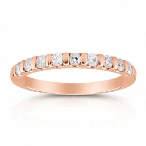 SI1 (G) Brillant-Silberring (Annette)