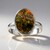 Anello in argento con Ammolite