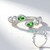 Anello in argento con Tsavorite della Tanzania