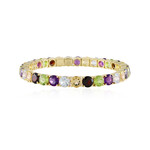 Edelstein-Silberarmband