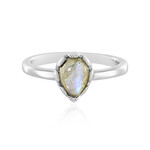 Anello in argento con Labradorite