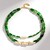 Collana in argento con Onice Verde (Riya)
