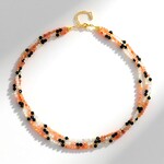 Collana in argento con Spinello Nero (Riya)