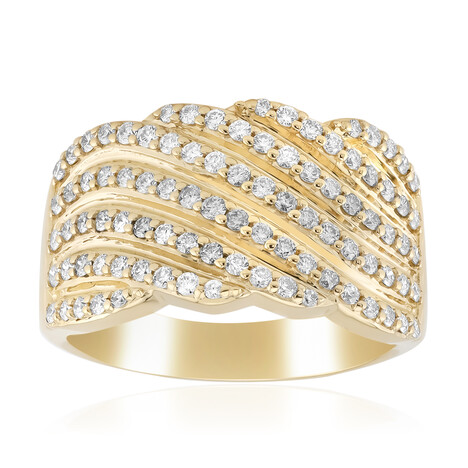 Gouden ring met Diamanten SI1 (G) (Annette)